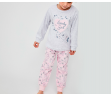 Pijama infantil niña tundosado "Lovely girl". Tobogan