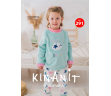 Pijama infantil niña coralina. Kinanit